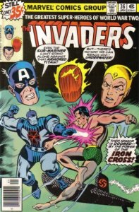 Invaders #36 Marvel Comics 01/79 (VF+ 8.5/Stock Photo)