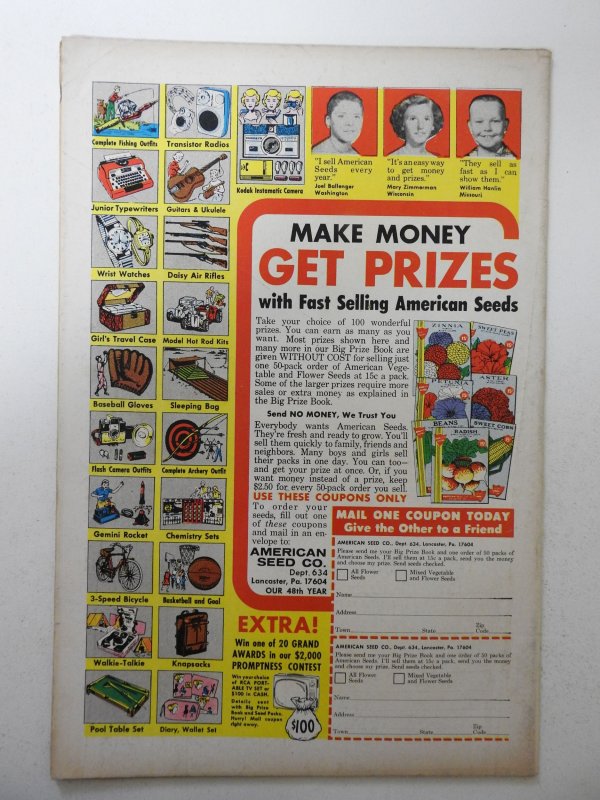 Action Comics #335 (1966) VG+ Condition moisture stain, stamp fc