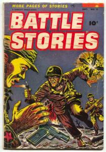 Battle Stories #11 1953-Fawcett War Comic VG 