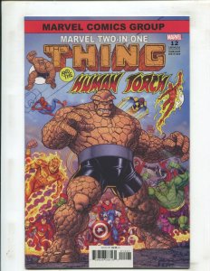 MARVEL TWO-IN-ONE #12 (9.2) VARIANT!! THE THING & HUMAN TORCH!! 2019