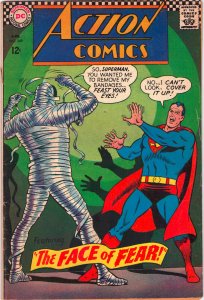 Action Comics #349 - Supergirl's Black Deeds! - 1967 (Grade 4.0) WH
