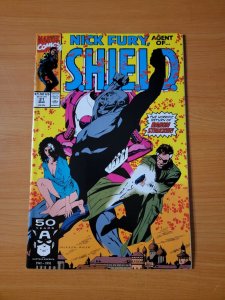 Nick Fury Agent of Shield #21 Direct Market Edition ~ NEAR MINT NM ~ 1991 Marvel