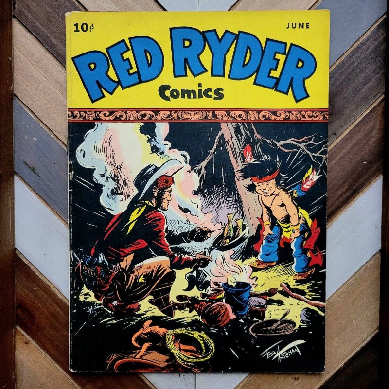RED RYDER COMICS #47 FN (Dell 1947) Fred Harman Art | Pre-Code | Golden Age