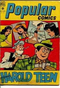 Popular #145 1948-Dell-Harold Teen-lingerie panels-VG