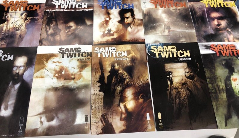 Sam And Twitch (1999) Complete Set # 1 -25 Image Comics • Brian Michael Bendis