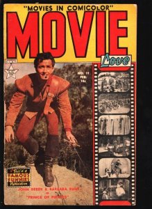Movie Love #19 1953-Famous Funnies-Comic adaptations movies-Photo cover-John ...