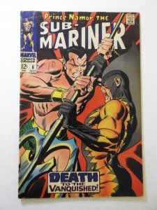 Sub-Mariner #6 (1968) VG/FN Condition! ink fc and 1st page