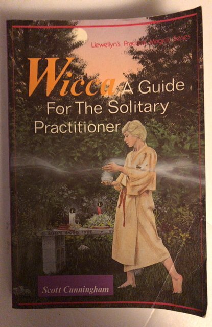 Wiccan-a guide for the solitary practitioner Cunningham some damage.C pics