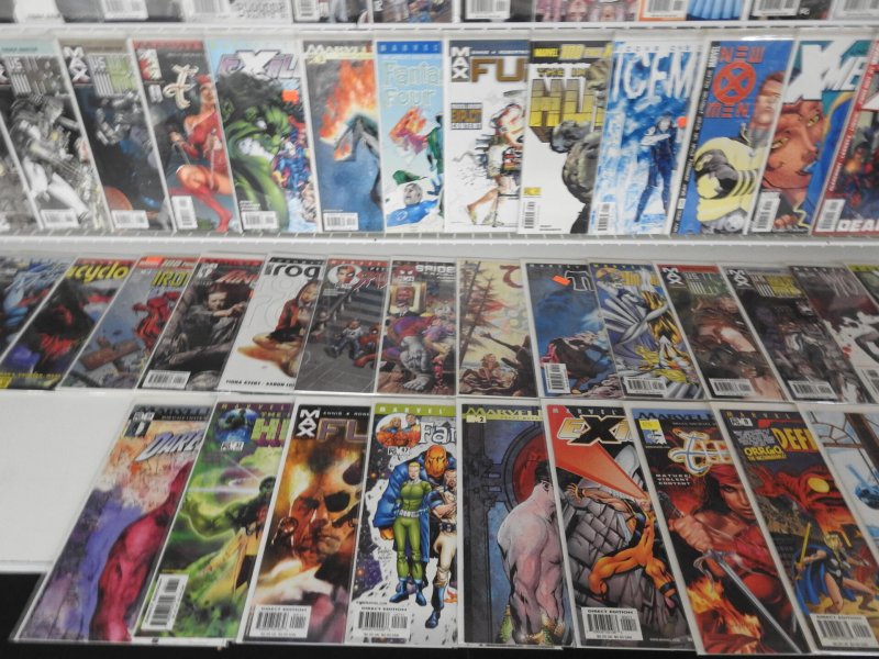 Huge Lot 140+ Comics W/ X-Men, War Machine, Spider-Man+ Avg VF-NM Condition!