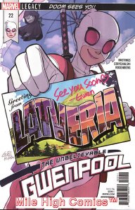 GWENPOOL  (UNBELIEVABLE GWENPOOL) (2016 Series) #22 Near Mint Comics Book