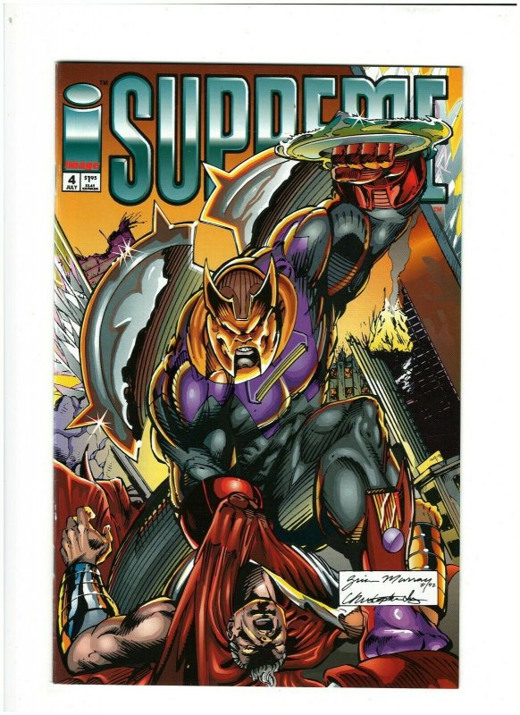 Supreme #4 VF/NM 9.0 Image Comics 1993