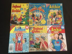 Six ARCHIE Comic Digests
