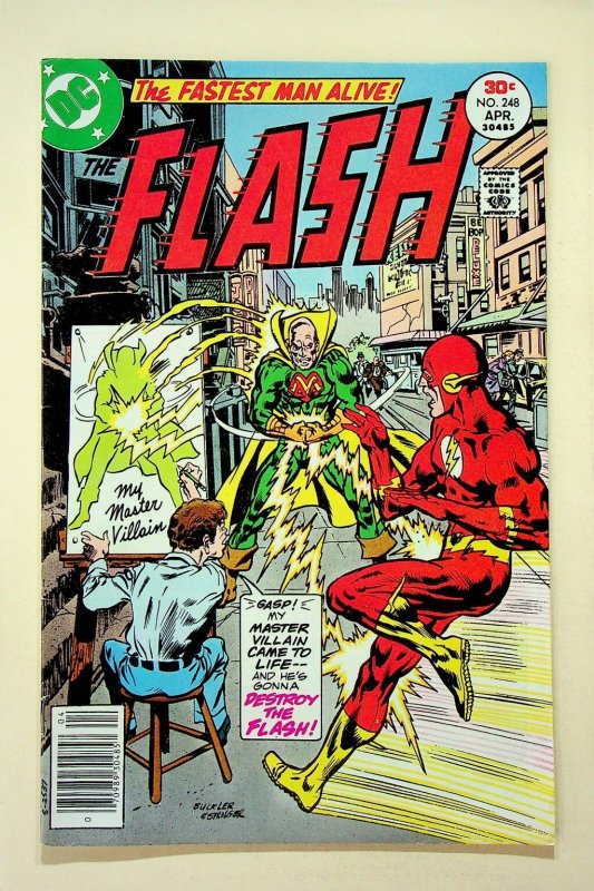 The Flash #248 DC Comics Buckler Giordano Bronze Age Newsstand