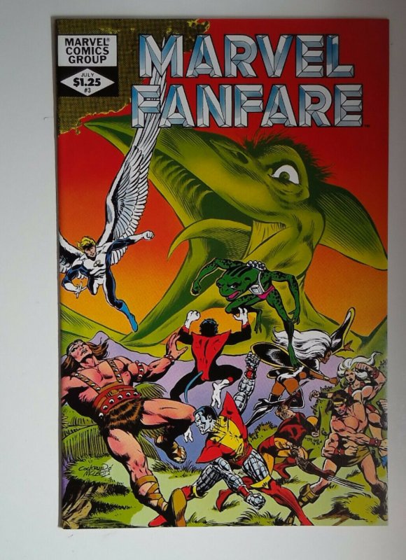 Marvel Fanfare #3 (1982) Marvel 9.2 NM- Comic Book