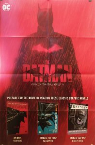 The Batman Folded Promo Poster 24x36 DC 2022 New [FP377]