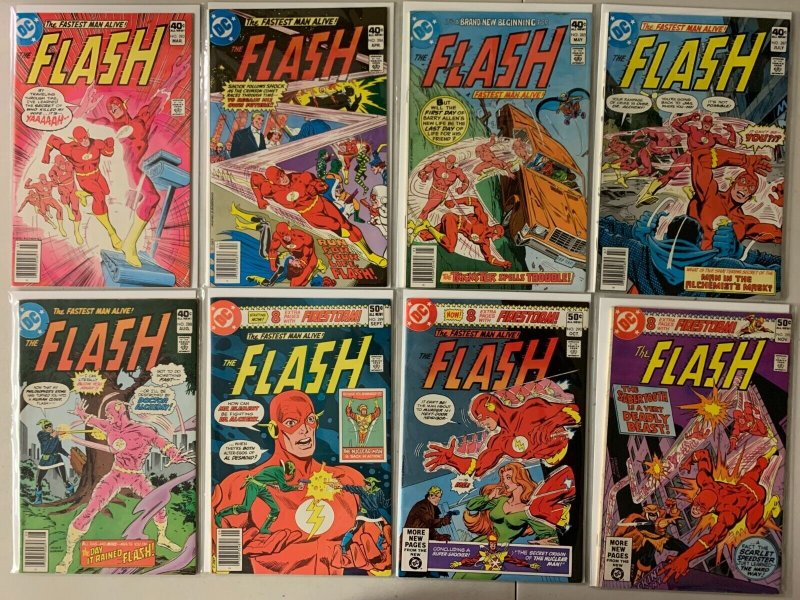 Flash comics lot #252-300 24 diff avg 6.0 (1977-81)