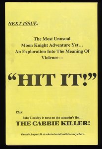 Moon Knight #25 FN/VF 7.0 1st Appearance Black Spectre!