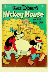 Four Color #371 - Walt Disney's Mickey Mouse (Feb-Mar, 1952, Dell) - G/VG