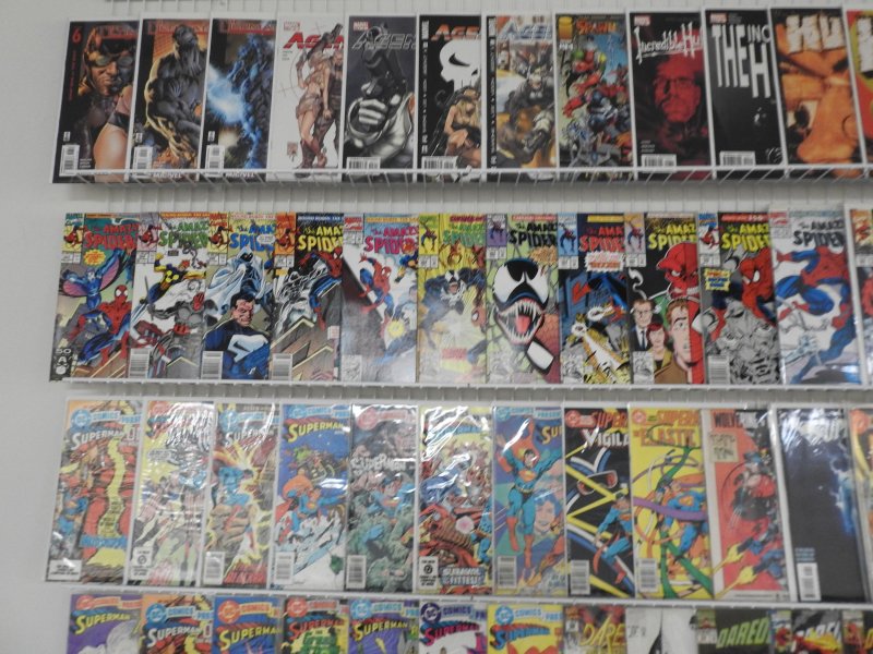 Huge Lot 170+ Comics W/ Spiderman, Daredevil, Moon Knight+ Avg VF- Condition!