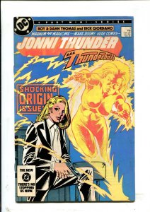 Jonni Thunder #1 - Direct Edition / 1st App/Origin of Jonni Thunder (6.0) 1984