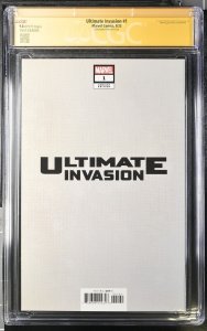 Ultimate Invasion (2023) # 1 (CGC 9.8 SS) Signed John Tyler Christopher * Marvel
