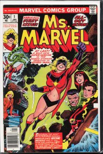 Ms. Marvel #1 (1977) Ms. Marvel [Key Issue]