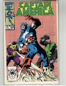 Captain America #324 (1986) Captain America [Key Issue]