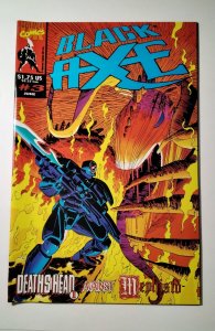 Black Axe #3 Marvel Comic Book J752