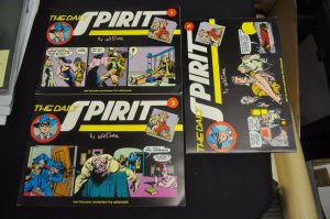 The Daily Spirit #1-3 ~ Real Free Press Amsterdam The Netherlands ~ (F/VF All)WH