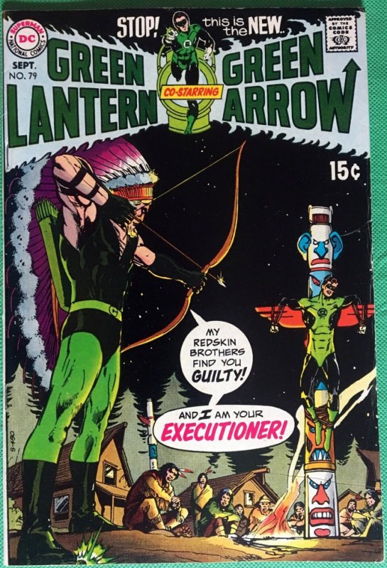 Green Lantern 1960 79 With Green Arrow Fnvf 70 Classic Adams And Oneil Comic Books 4569