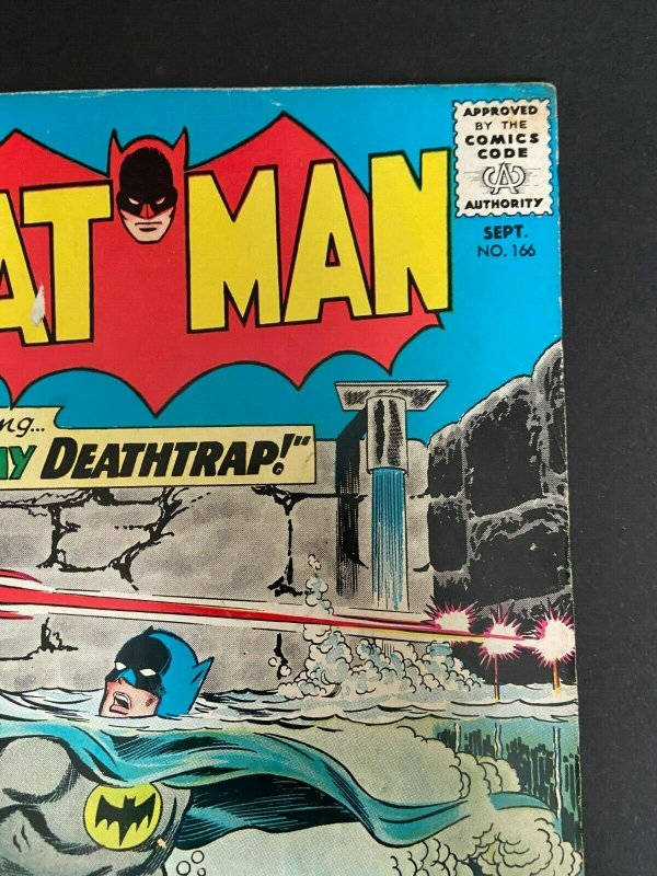 Batman 166 VG+ (DC Sept. 1964)