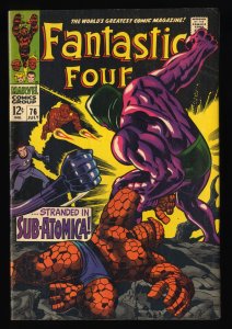 Fantastic Four #76 FN 6.0 Silver Surfer Galactus!
