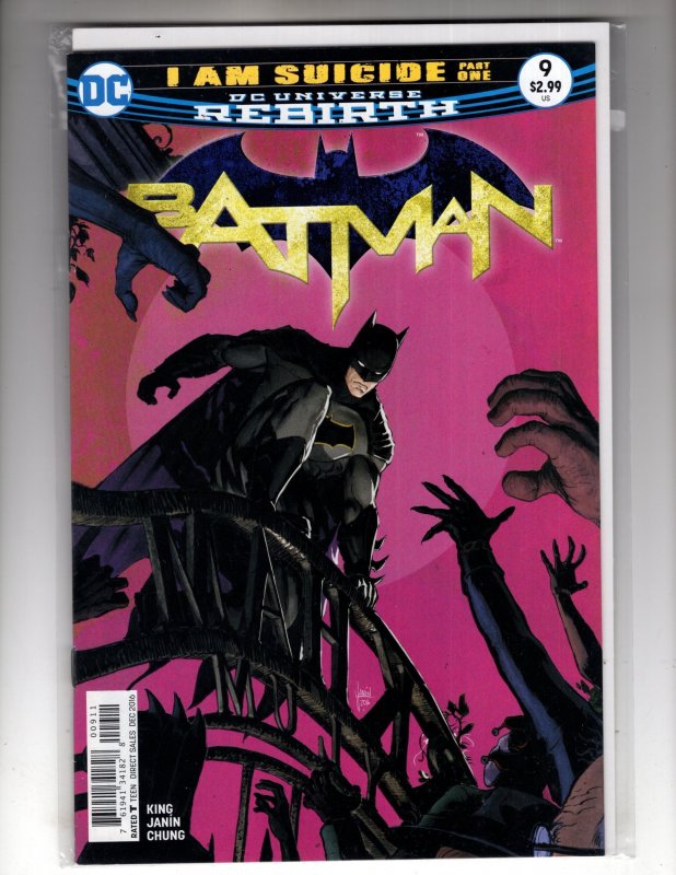 Batman #9 (2016)    >>> $4.99 FLAT-RATE Shipping !!! see More ! / HCA#2
