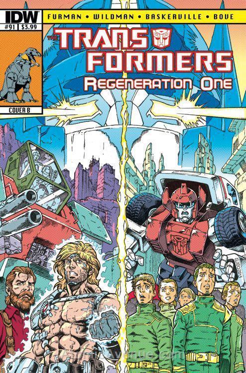 Transformers, The: Regeneration One #91B VF/NM; IDW | save on shipping - details