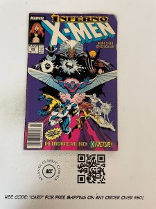 Uncanny X-Men # 242 FN Marvel Comic Book Wolverine Angel Iceman Rogue 16 J219