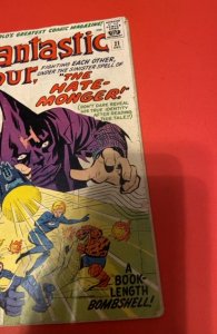 Fantastic Four #21 (1963) The hate Monger