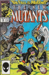 The New Mutants #59 Direct Edition (1989) - VF/NM