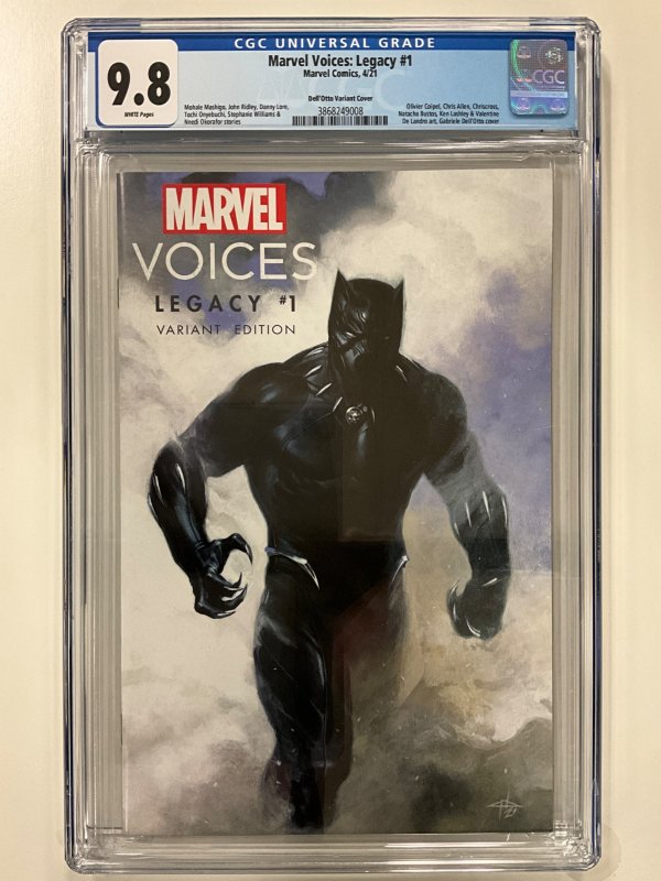 Marvel's Voices: Legacy Dell'Otto Cover A (2021) CGC 9.8