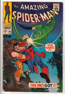 Amazing Spider-Man #49 (Jun-67) VG Affordable-Grade Spider-Man