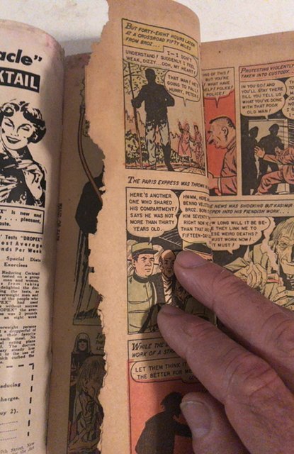 Pre-Code Classics: The Hand of Fate #25(1954))long ago there was a comical rat!