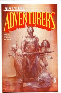 Adventurers #1 Variant Cover (1987)