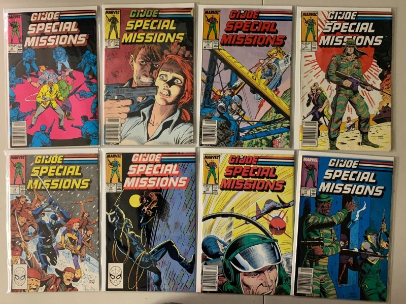 G.I. Joe Special Missions lot #1-28 24 diff avg 5.0 (1986-89)
