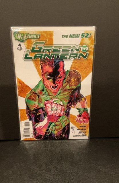 Green Lantern #4 Manapul Cover (2012)