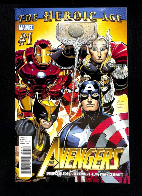 Avengers (2010) #1 1st Azuri T'chala Black Panther!