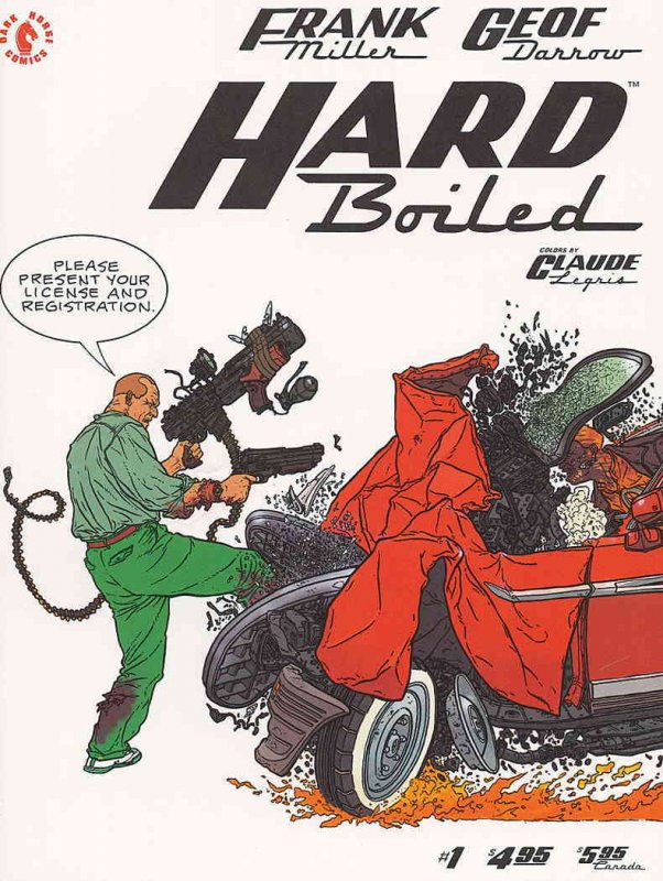 Hard Boiled #1 FN ; Dark Horse | Frank Miller/Darrow