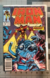 Iron Man #245 Newsstand Edition (1989)