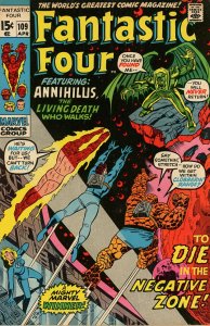 Fantastic Four 109  F  1971