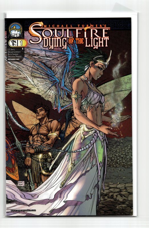 Soulfire: Dying of the Light #1 Variant Cover (2005)