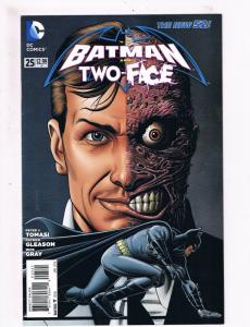 Batman & Robin # 25 NM 1st Print 1:25 Two-Face Bolland Variant DC Comic Book S65