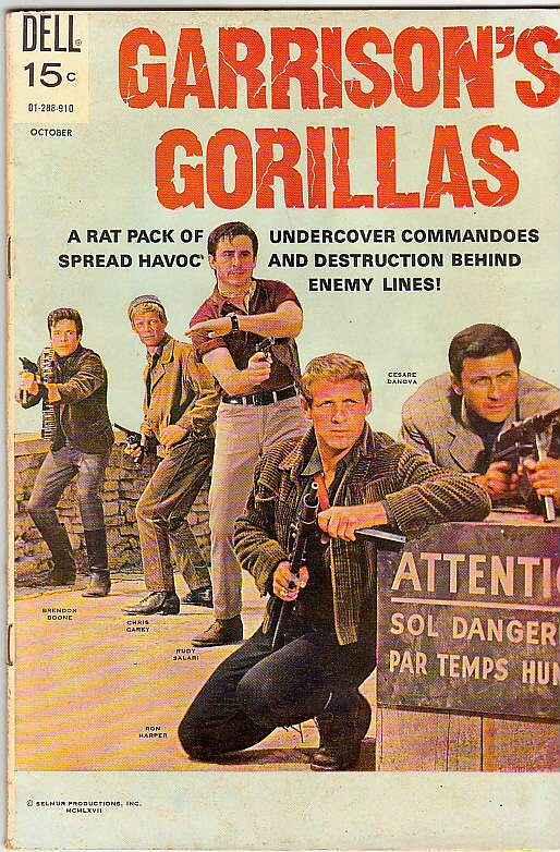 Garrison's Gorillas #5 (Oct-69) FN/VF Mid-High-Grade Garrison's Gorillas